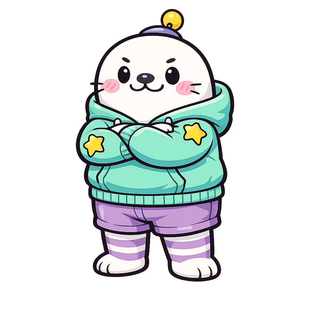 太った可愛い動物モチーフのゲームキャラクター